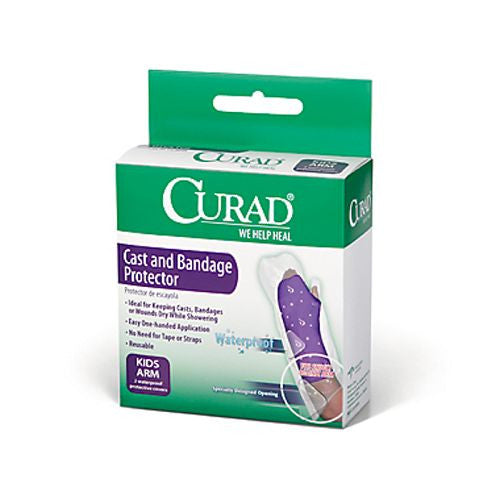 Curad Cast And Bandage Waterproof Protector For Kids Arm - 2 Ea